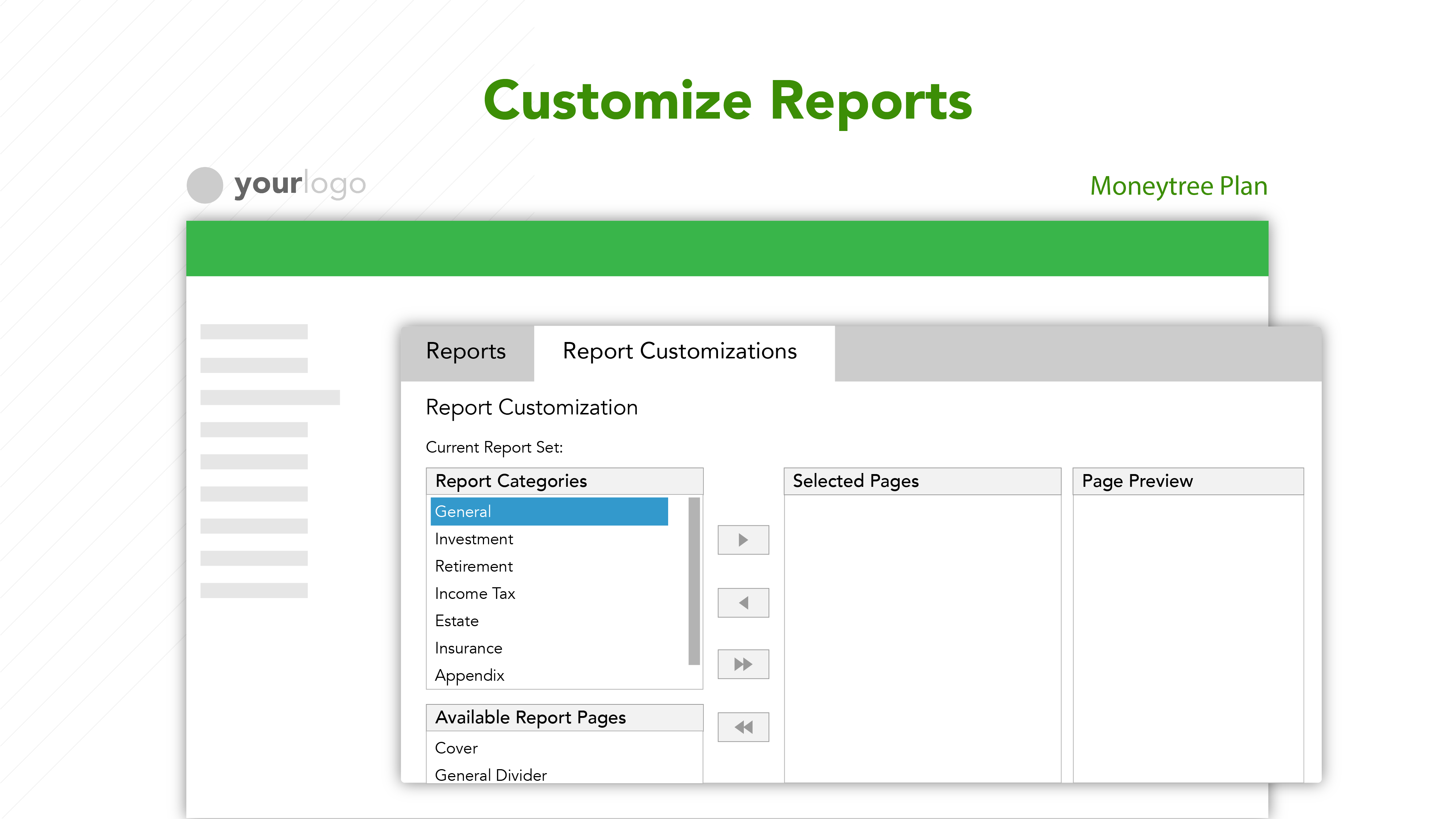 screenshot of Moneytree Advise